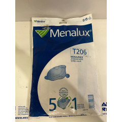 Menalux T206 909010595 Confezione da 5 sacchi in carta +1...